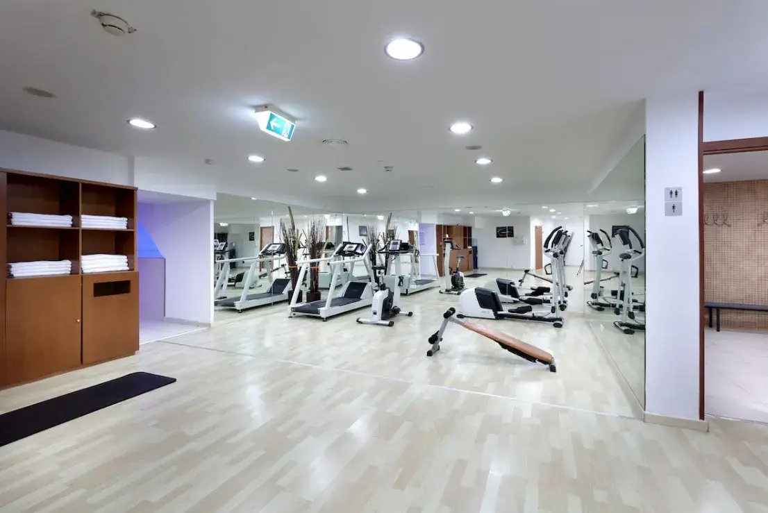 24-hour fitness room at Exe Vienna Hotel